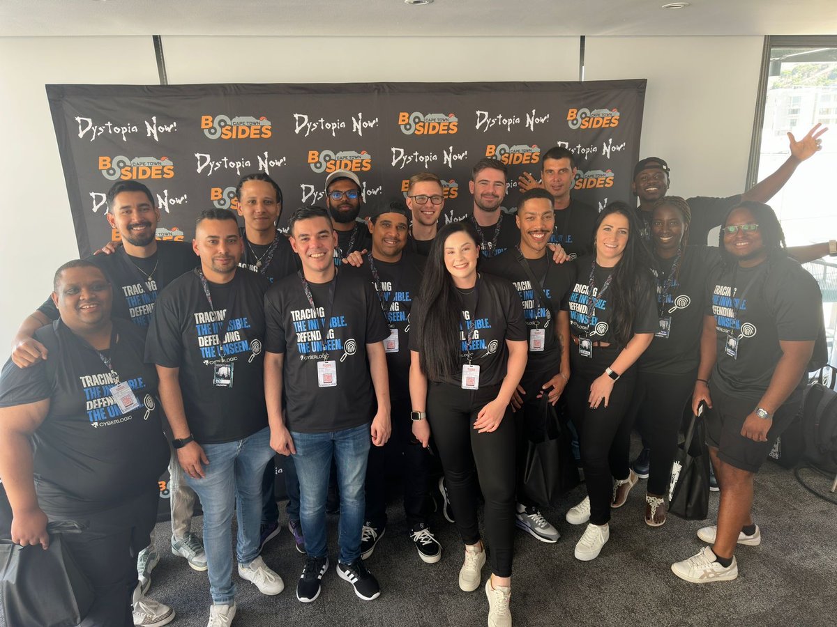 The Cyberlogic Cyber Security Team at BSides Cape Town 2023